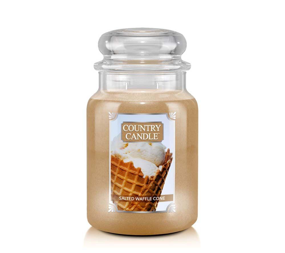 Country Candle 652g - Salted Waffle Cone
